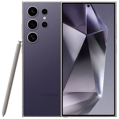 Galaxy S24 Ultra de 256 Go de Samsung avec Bell - Violet titane - Financement mensuel
