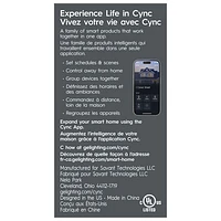 GE Cync Wi-Fi Indoor Smart Plug