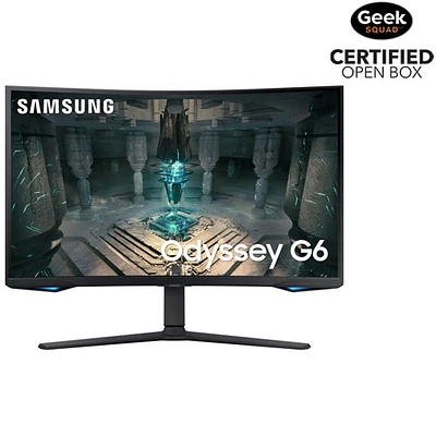 Boîte ouverte - Moniteur jeu FreeSync DEL incurvé AV QHD 240 Hz GTG 1 ms Odyssey G6 po de Samsung