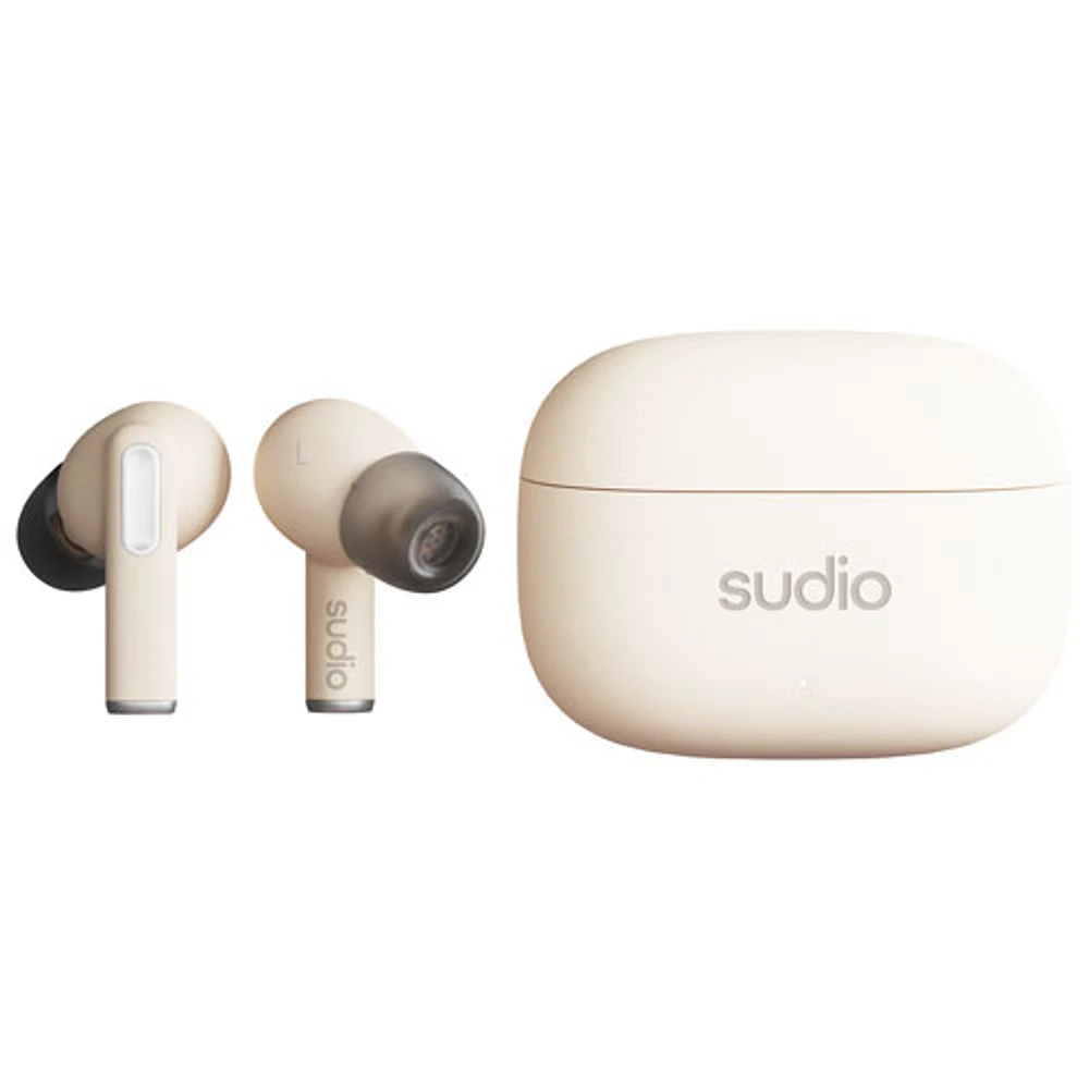 Écouteurs boutons 100 % sans fil à suppression du bruit A1 Pro de Sudio Audio - Rose