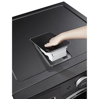 Laveuse/sécheuse électrique haute efficacité de 5,7 pi³ de LG (WM6998HBA) - Acier noir