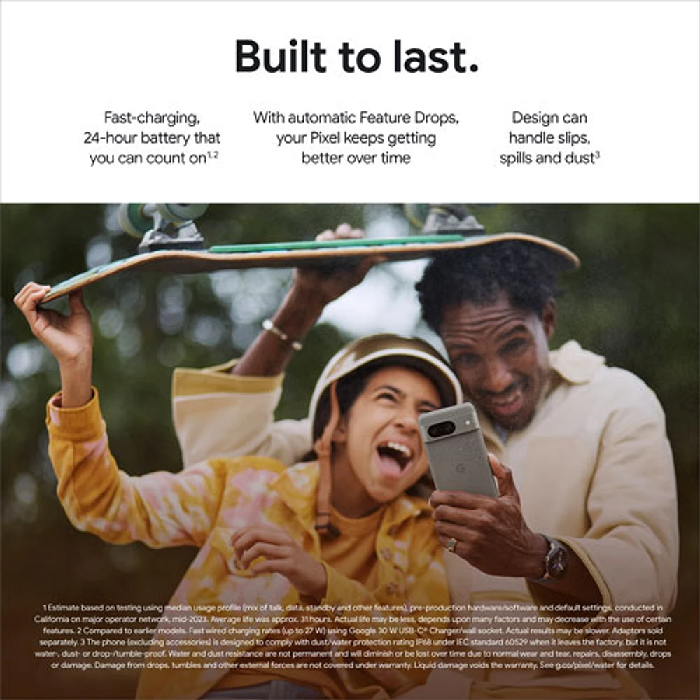 Pixel 8 de 128 Go de Google offert par Rogers - Noir volcanique - Financement mensuel