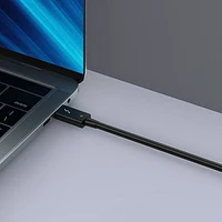 Câble Thunderbolt 4.0 USB-C à USB-C de 0,7 m (2,3 pi) d'Anker (A8859H11-5) - Gris