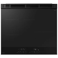 Samsung BESPOKE 30" 6.3 Cu. Ft. True Convection Induction Slide-In Electric Range (NSI6DG9500SRAC) - Stainless Steel