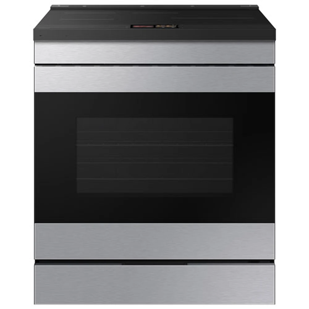 Samsung 30" 6.3 Cu. Ft. True Convection Slide-In Induction Range (NSI6DG9900SRAC) - Stainless Steel