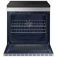Samsung 30" 6.3 Cu. Ft. True Convection Slide-In Induction Range (NSI6DG9900SRAC) - Stainless Steel