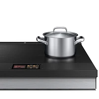 Samsung 30" 6.3 Cu. Ft. True Convection Slide-In Induction Range (NSI6DG9900SRAC) - Stainless Steel