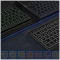 SaharaCase Keyboard Case for Galaxy Tab S10+/S9+/S9FE+ (Plus) - Black