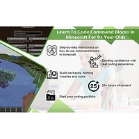 SimplyCoding Learn to Code Command Blocks in Minecraft - Ages 9+ - Digital Download