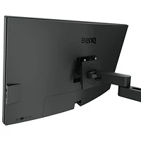 Moniteur ACL IPS Ultra HD 4K 60 Hz de 31,5 po DesignVue de BenQ avec temps de réponse de 5 ms gris à gris (PD3205UA) - Gris métallique