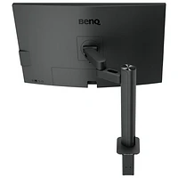 Moniteur ACL IPS Ultra HD 4K 60 Hz de 31,5 po DesignVue de BenQ avec temps de réponse de 5 ms gris à gris (PD3205UA) - Gris métallique