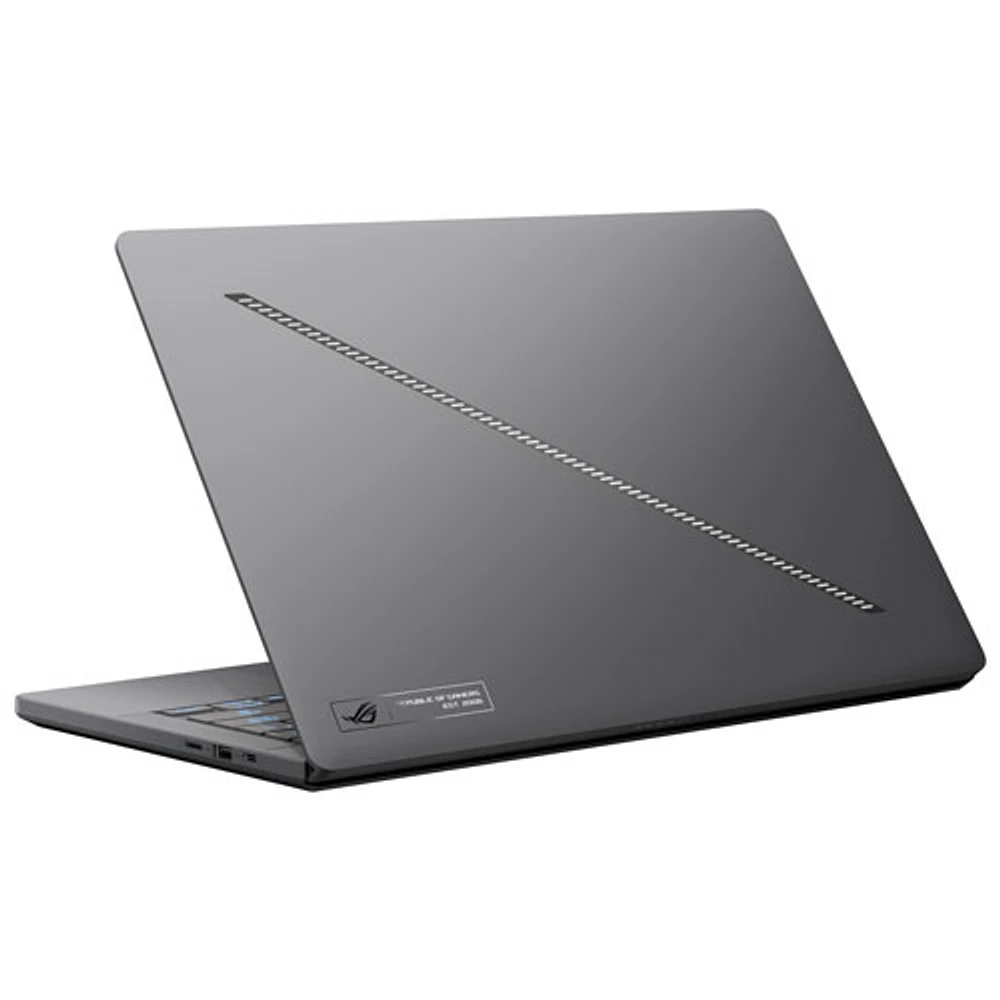 Portable de jeu ROG Zephyrus G14 À Écran DELO Nebula de 14 po d'ASUS - Gris éclipse (Ryzen 7 8845HS d'AMD/SSD 512 Go/RAM 16 Go/GeForce RTX 4050)