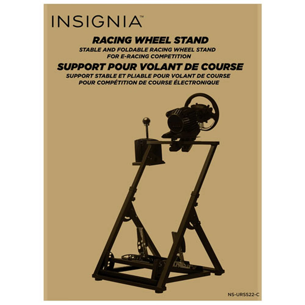 Support de simulateur de course universel d'Insignia (NS-URSS22-C) - Noir