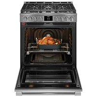 Frigidaire Pro 30" 6.0 Cu. Ft. True Convection 6-Burner Gas Air Fry Range (PCFG3080AF) - Stainless