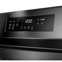 Frigidaire 30" 5.1 Cu. Ft. Fan Convection 5-Burner Gas Air Fry Range (FCRG3083AD) - Black Stainless