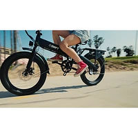 SWFT F.X 350W Foldable Electric City Bike with up to 40km Battery Range - Black - Only at Best Buy