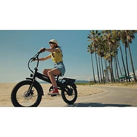 SWFT F.X 350W Foldable Electric City Bike with up to 40km Battery Range - Black - Only at Best Buy