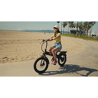 SWFT F.X 350W Foldable Electric City Bike with up to 40km Battery Range - Black - Only at Best Buy