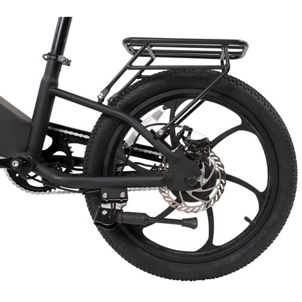 Swft R.X. Vélo de ville électrique compact (moteur 350 W/autonomie maximale 40 km/vitesse maximale 32 km/h) - Noir - Exclusivité de Best Buy