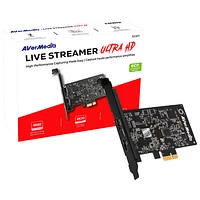 Carte de saisie UHD 4K30 LiveStreamer d'AVerMedia (GC571) - Gris foncé