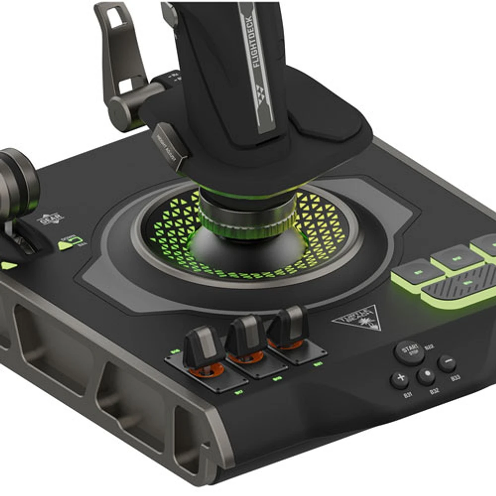 Système de simulation HOTAS haut de gamme VelocityOne Flightdeck de Turtle Beach pour PC