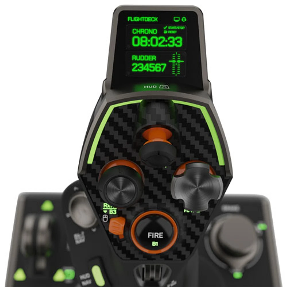 Système de simulation HOTAS haut de gamme VelocityOne Flightdeck de Turtle Beach pour PC