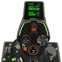 Système de simulation HOTAS haut de gamme VelocityOne Flightdeck de Turtle Beach pour PC
