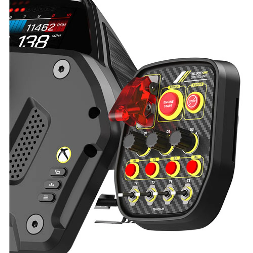 Système de volant et de pédales VelocityOne de Turtle Beach pour Xbox Series X|S/Xbox One/PC - Noir