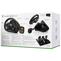 Système de volant et de pédales VelocityOne de Turtle Beach pour Xbox Series X|S/Xbox One/PC - Noir