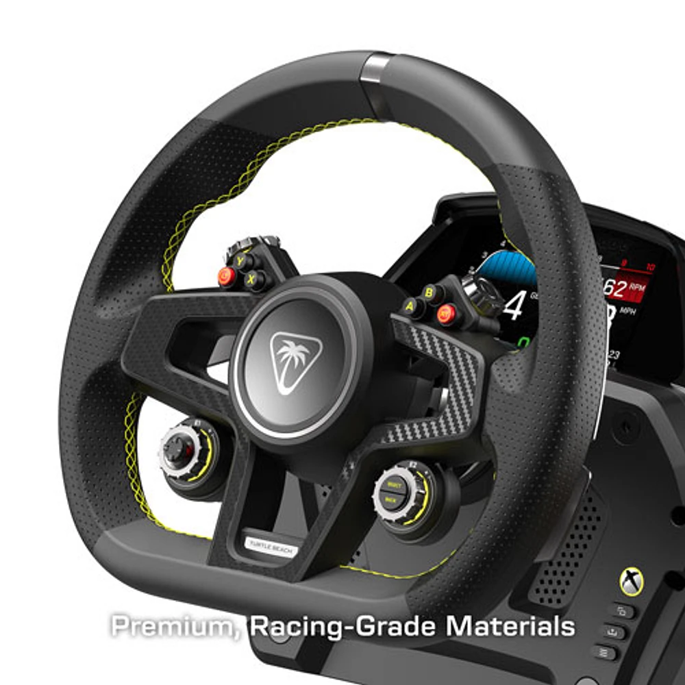 Système de volant et de pédales VelocityOne de Turtle Beach pour Xbox Series X|S/Xbox One/PC - Noir