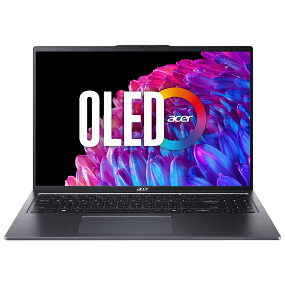 Portable Swift 16 po d'Acer - Fer (Core Ultra 7 CU7155H d'Intel/SSD 1 To/RAM 16 Go/Windows 11)