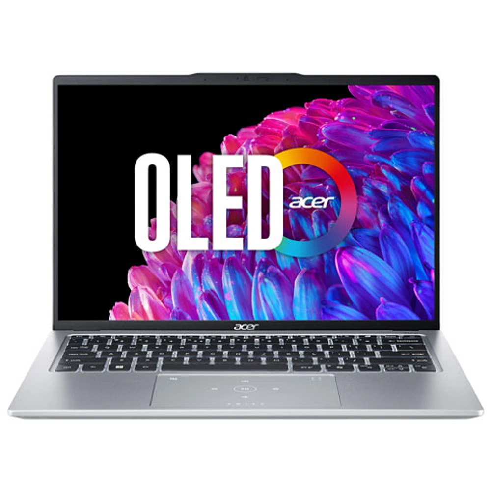 Portable 14 po Swift Go d'Acer - Argenté (Core Ultra 7 C U7155H d'Intel/SSD 1 To/RAM 16 Go/Windows 11)