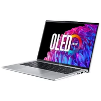 Portable 14 po Swift Go d'Acer - Argenté (Core Ultra 7 C U7155H d'Intel/SSD 1 To/RAM 16 Go/Windows 11)