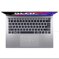Portable 14 po Swift Go d'Acer - Argenté (Core Ultra 7 C U7155H d'Intel/SSD 1 To/RAM 16 Go/Windows 11)