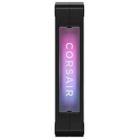 Ventilateurs de boîtier PWM RVB RX120 de 120 mm de Corsair avec concentrateur de système iCUE LINK - Paquet de 3 - Noir - Exclusivité Best Buy