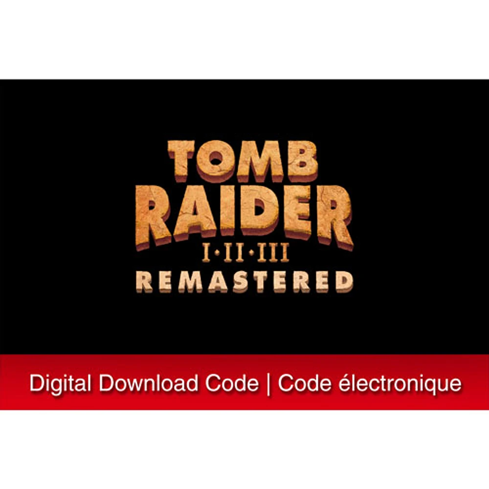 Tomb Raider 1-3 Remastered (Switch) - Digital Download