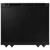 Samsung 30" 6.3 Cu. Ft. Fan Convection 5-Element Slide-In Electric Range (NSE6DG8310SRAC) - Stainless - Only at Best Buy