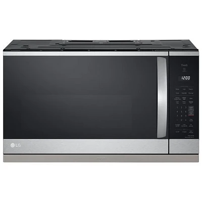 Open Box - LG Over-The-Range Microwave 2.1 Cu. Ft. - PrintProof Stainless Steel