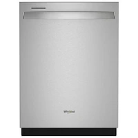 Boîte ouverte - Lave-vaisselle encastrable 24 po 47 dB de Whirlpool (WDT970SAKZ) - Inox - Endommagé