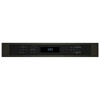 Kitchenaid 30" 6.4 Cu. Ft. Combination True Convection Electric Wall Oven (KOEC530PBS) - Black Stainless Steel