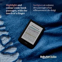 Kobo Clara Colour 6" Digital eReader with Touchscreen - Black