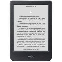 Kobo Clara Black/White 6” Digital eReader with Touchscreen - Black
