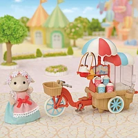 Calico Critters Popcorn Delivery Trike Playset