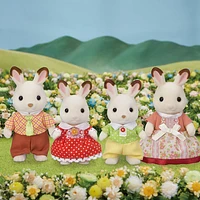 Calico Critters Chocolate Rabbit Family Playset
