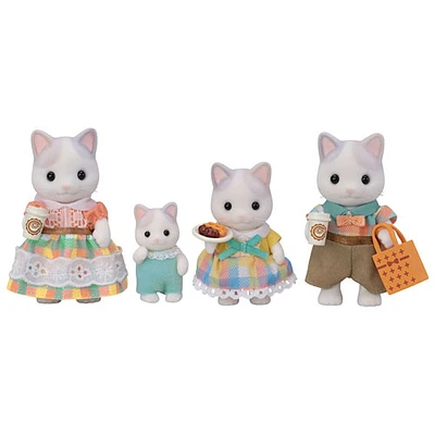 Calico Critters Latte Cat Family Playset