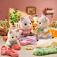 Calico Critters Latte Cat Family Playset