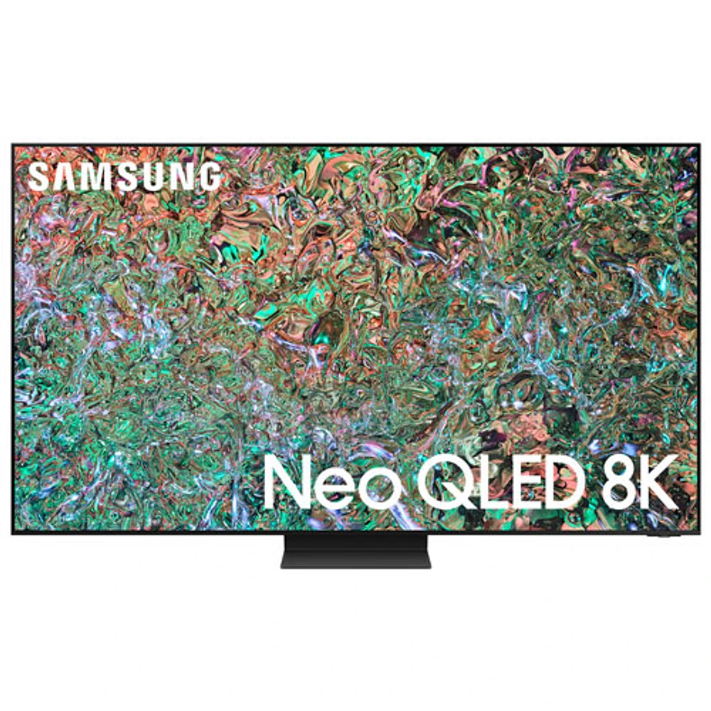 Téléviseur intelligent Tizen HDR Neo QLED UHD 8K de 85 po de Samsung (QN85QN800DFXZC) - 2024 - Noir graphite