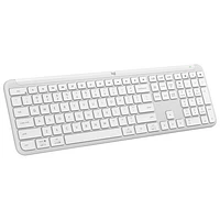 Logitech K950 Signature Slim Wireless Keyboard - Off-White - English - Only at Best Buy