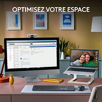 Logitech MK955 Signature Slim Wireless Optical Full-Size Keyboard & Mouse Combo - English