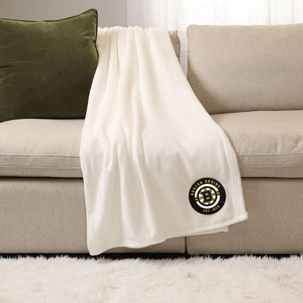 Jeté de la LNH - Blanc - Bruins de Boston